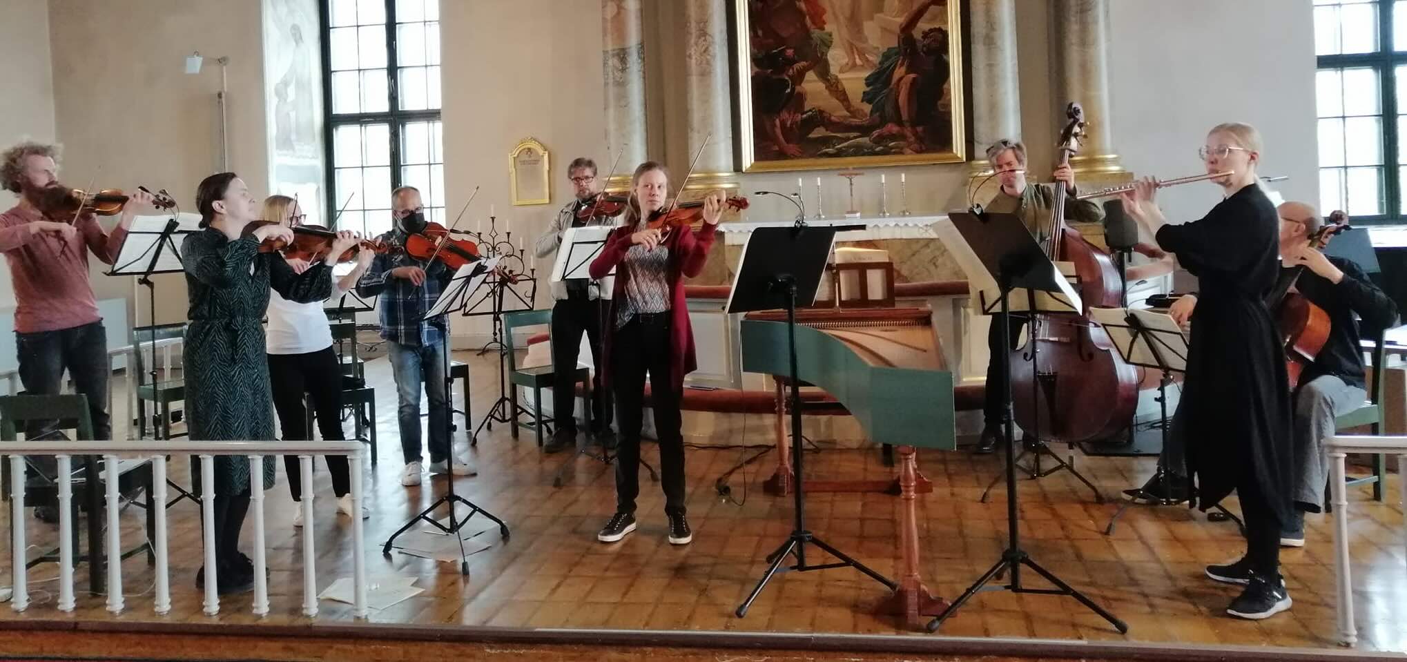 Salo Chamber harjoittelee